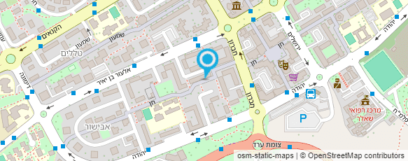 מפת הגעה אל "ברכת השדה"