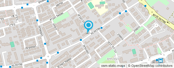 מפת הגעה אל מרפאה ב'