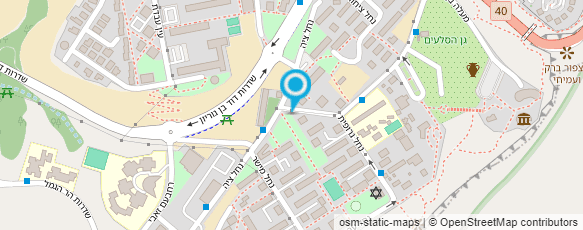 מפת הגעה אל טיפת חלב