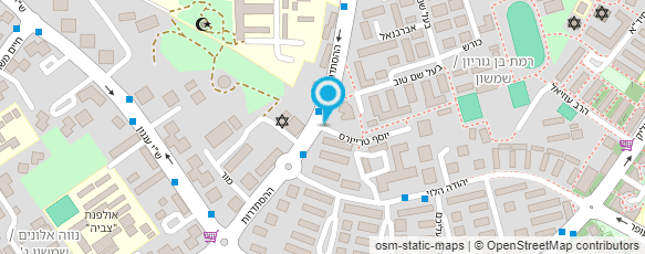 מפת הגעה אל טיפת חלב ההסתדרות