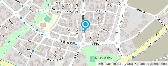 מפת הגעה אל טיפת חלב