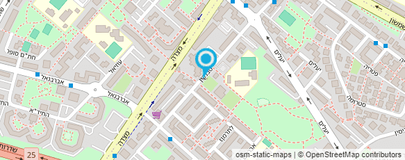 מפת הגעה אל טיפת חלב