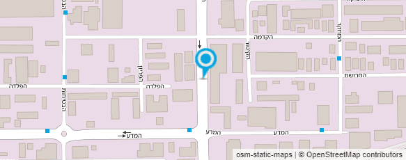 מפת הגעה אל צרכנית בתי זיקוק