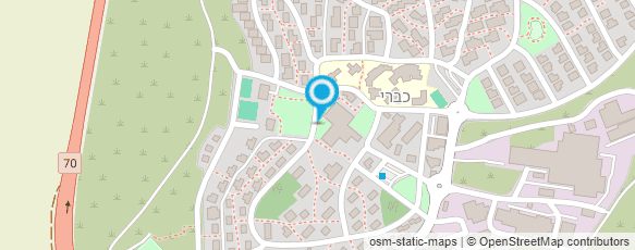 מפת הגעה אל מרכז גוטסמן לתחריט