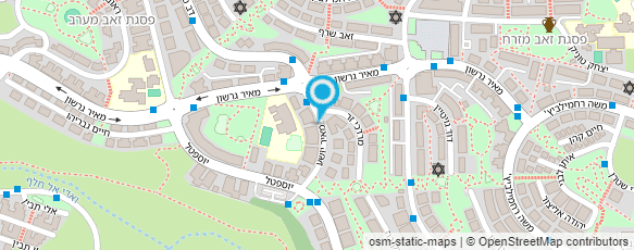 מפת הגעה אל צונץ עודד