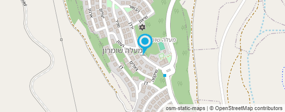 מפת הגעה אל מוסך מעלה שומרון מפת הגעה אל מוסך מעלה שומרון