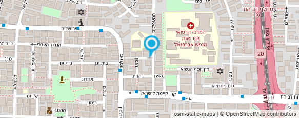 מפת הגעה אל יוסי צדוק מפת הגעה אל יוסי צדוק