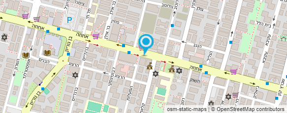 מפת הגעה אל ד"ר גמינדר דן