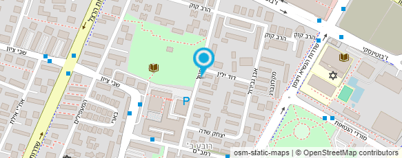 מפת הגעה אל שמוליק דואק מעצב שיער