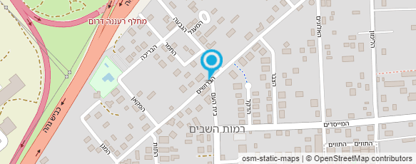 מפת הגעה אל ד"ר לוטם משה