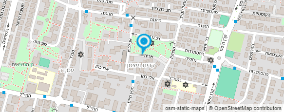 מפת הגעה אל גן רותי ואורלי