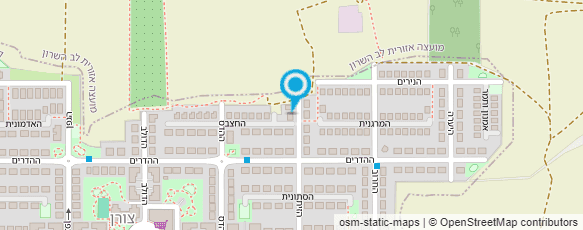 מפת הגעה אל גוטסמן הדס מפת הגעה אל גוטסמן הדס