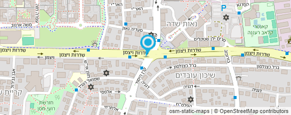 מפת הגעה אל הקתדרה העממית רעננה