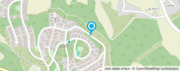 מפת הגעה אל אירוח  בלב הגליל