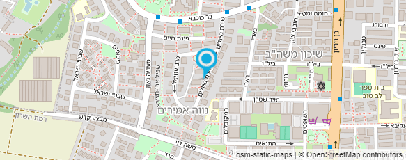 מפת הגעה אל מיזוג אוויר ירון