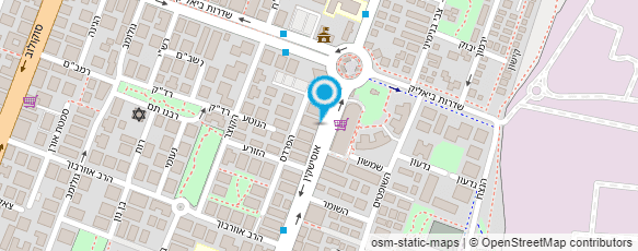 מפת הגעה אל קפה רוזמרין