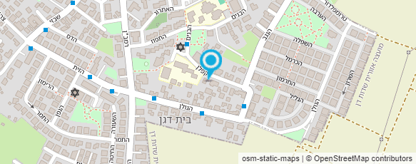 מפת הגעה אל מינהל המחקר החקלאי-מרכז וולקני