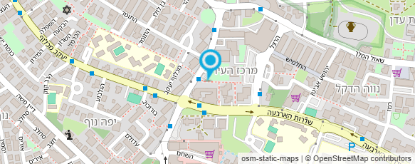 מפת הגעה אל מרכז פסגה בית שאן