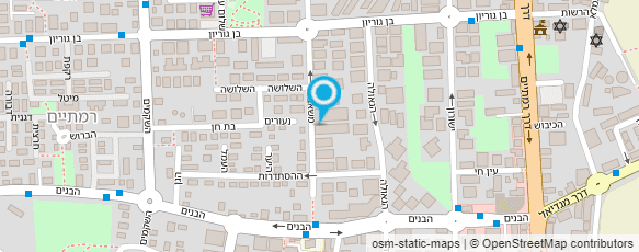 מפת הגעה אל מעון נעמ"ת - לב