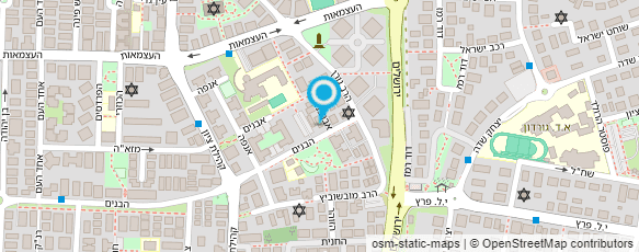 מפת הגעה אל גן דורה