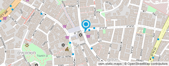 מפת הגעה אל "עמך"-תמיכה נפשית בניצולי שואה