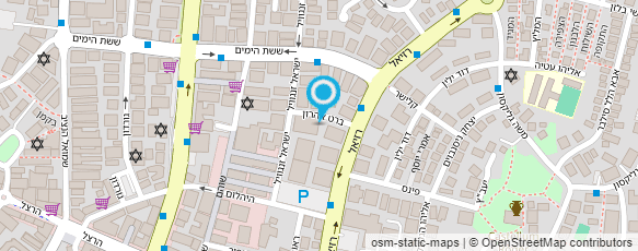 מפת הגעה אל שור עמירם