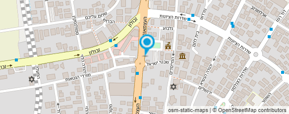 מפת הגעה אל בקתת העור מפת הגעה אל בקתת העור