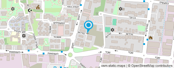 מפת הגעה אל משתלת רוני