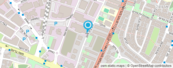 מפת הגעה אל המרכז לטיפול בנפגעי אלכוהול והימורים