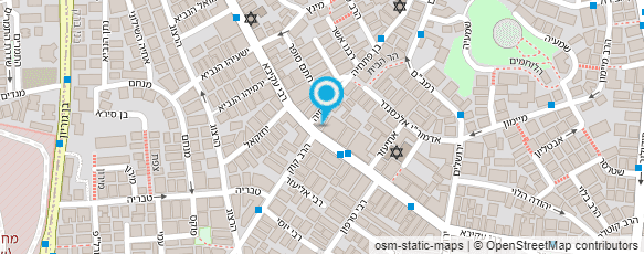 מפת הגעה אל מאה שערים פיננסים