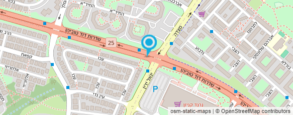 מפת הגעה אל צמיגי אמיל בע"מ