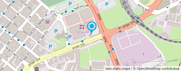 מפת הגעה אל מקדונלד'ס