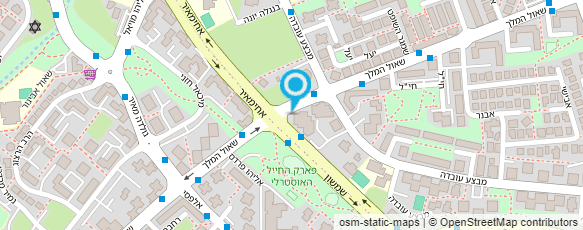 מפת הגעה אל מקוה שאול המלך