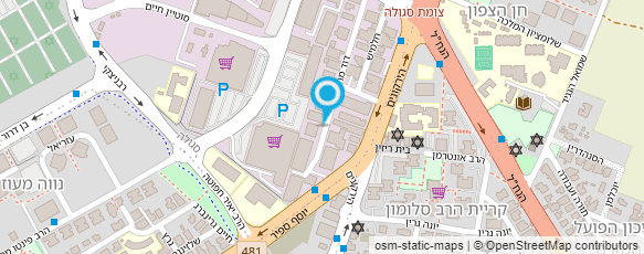 מפת הגעה אל כימגוב - צבעים