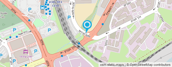 מפת הגעה אל תנובת הנגב