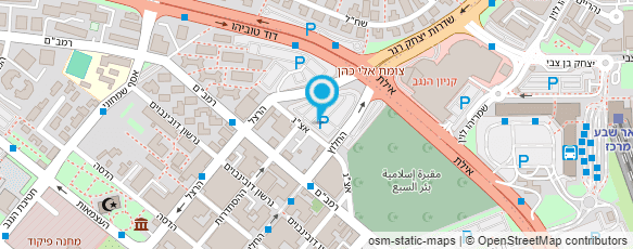 מפת הגעה אל רמות ב' בן גוריון