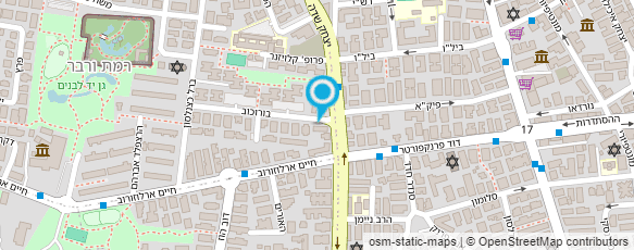 מפת הגעה אל ש.א. גרוס נכסים