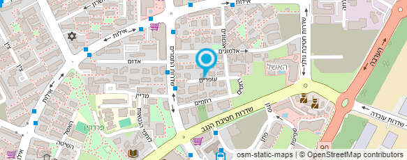 מפת הגעה אל מלון בלו