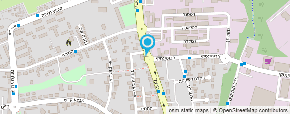 מפת הגעה אל סלון מיכל