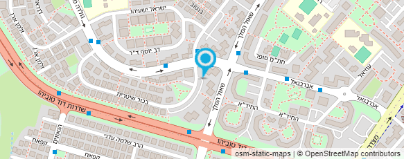 מפת הגעה אל פינת אבנר