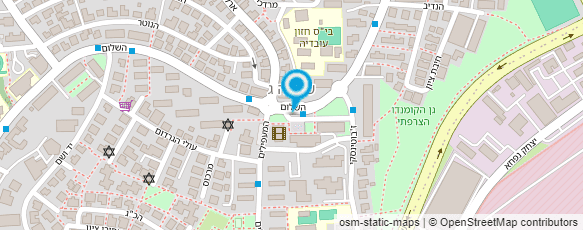 מפת הגעה אל מכולת ויבר