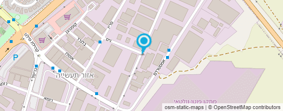 מפת הגעה אל מסגריית דיין