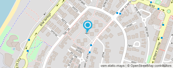 מפת הגעה אל צחי אלזם מעצב שיער