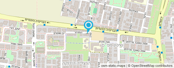 מפת הגעה אל לימור רוזנברג-שחק