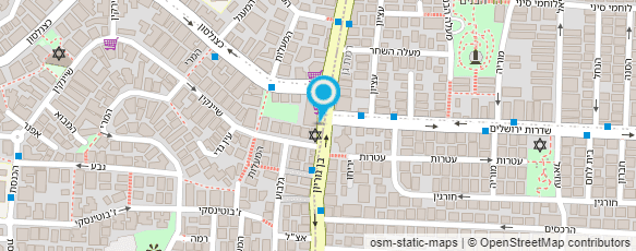 מפת הגעה אל מסעדת לימון ושמן זית