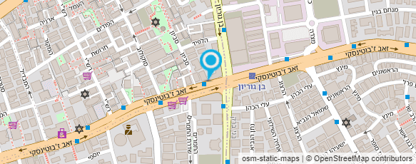 מפת הגעה אל בר - מוחא מאיר