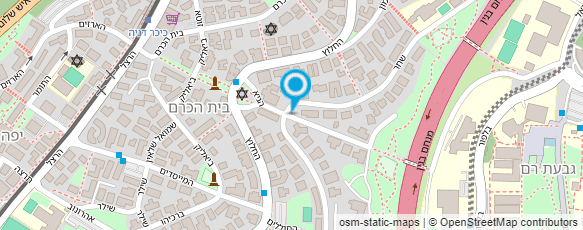 מפת הגעה אל תזמורת גן עדן