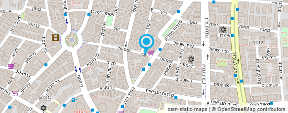 מפת הגעה אל גרינברג זוהרה - מומחית בהרזיה מפת הגעה אל גרינברג זוהרה - מומחית בהרזיה