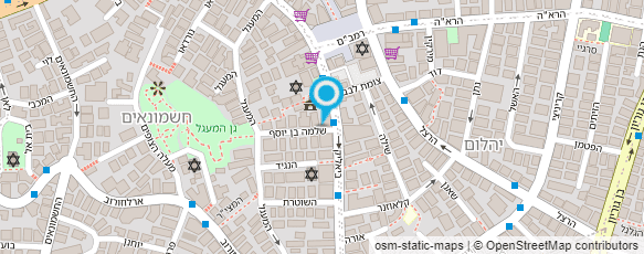 מפת הגעה אל ד"ר אבי יעקובוביץ- מרכזי סוד הניצחון