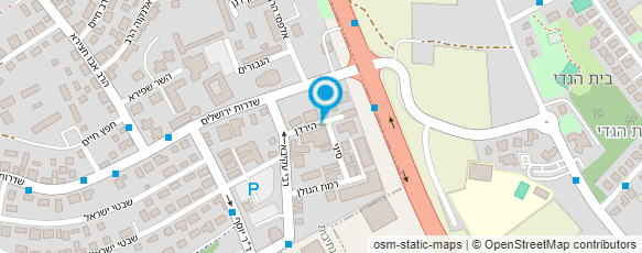 מפת הגעה אל נגריית פרץ שלמה